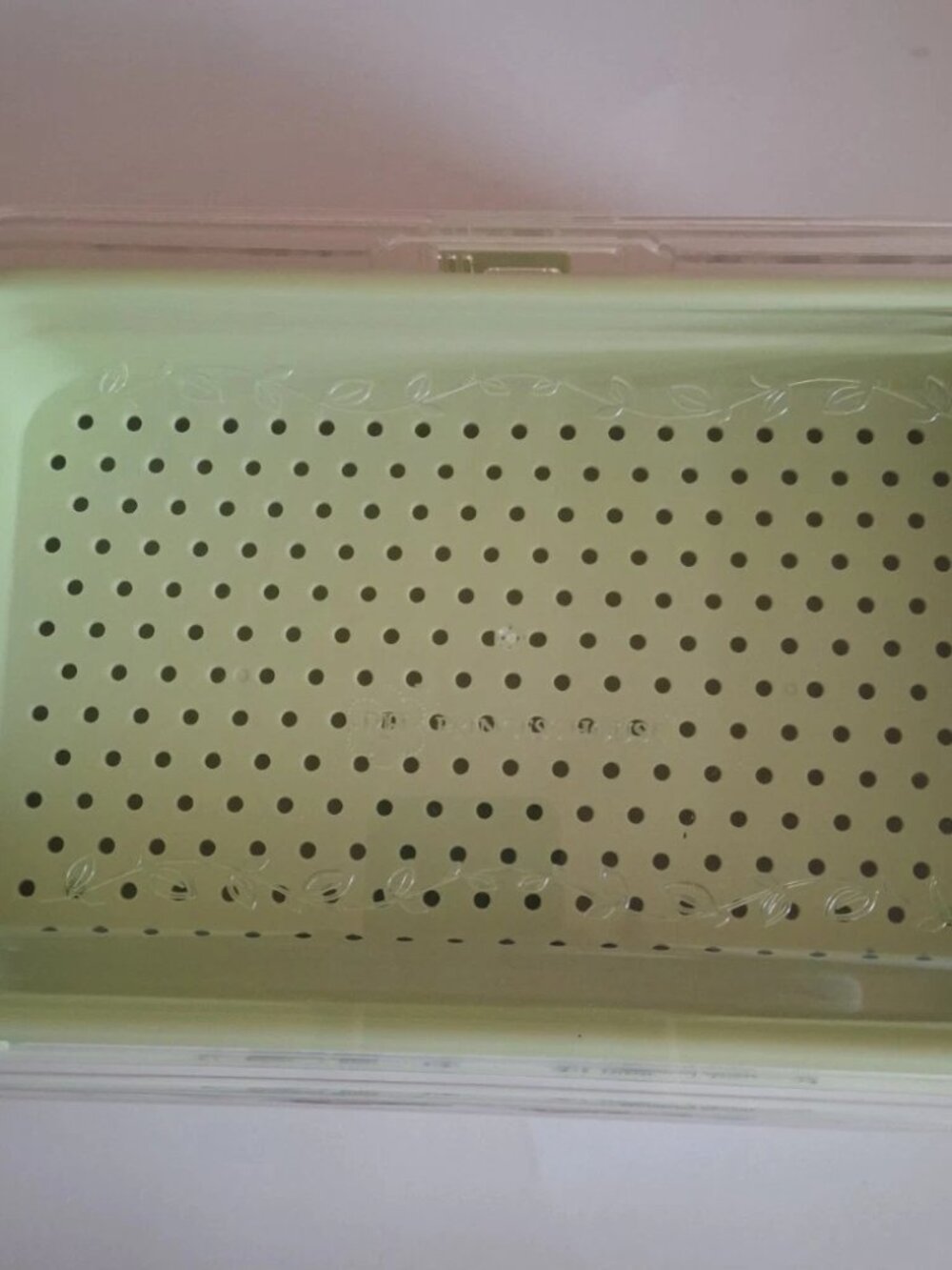 Princess House Produce Keeper 4581 Fresh Storage Container w/ Vent System NEW